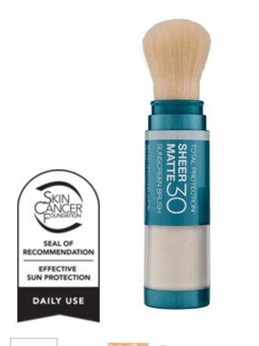 NWT Colorescience Sunforgettable SPF 30 Sunscreen Brush Sheer